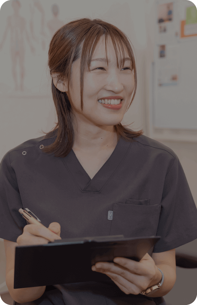 目を見て堂々と自信を持って話せる